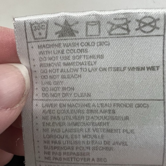 Nike Dri-Fit Womens Tank Top Medium Sleeveless Black Bicycle Print Workout Logo - Picture 14 of 15